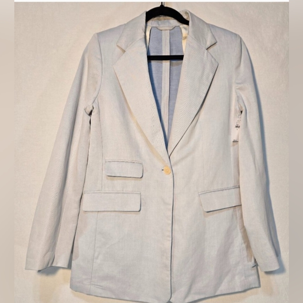 Banana Republic Men's Light Blue Blazer